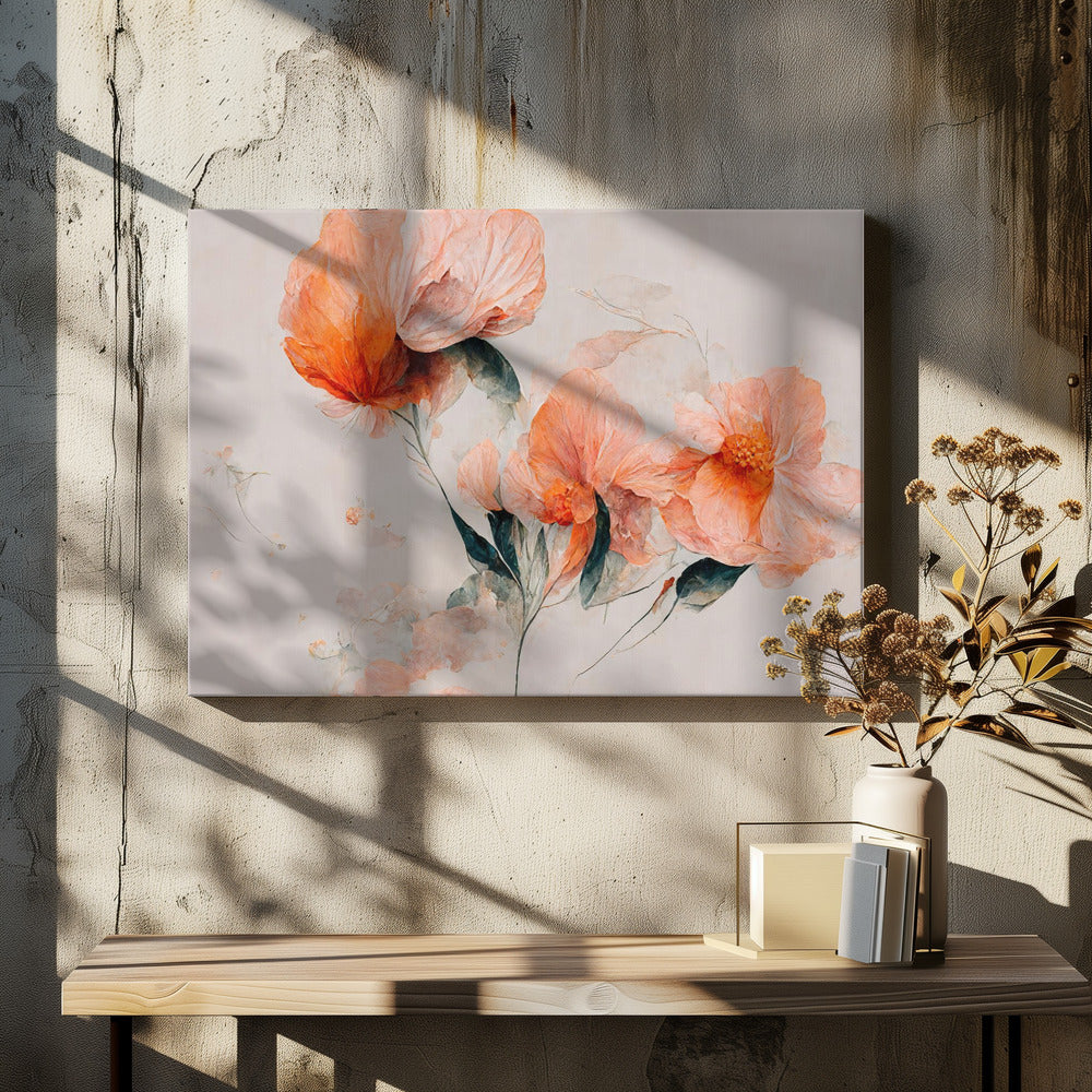 Delicate Floral Dreams | Canvas