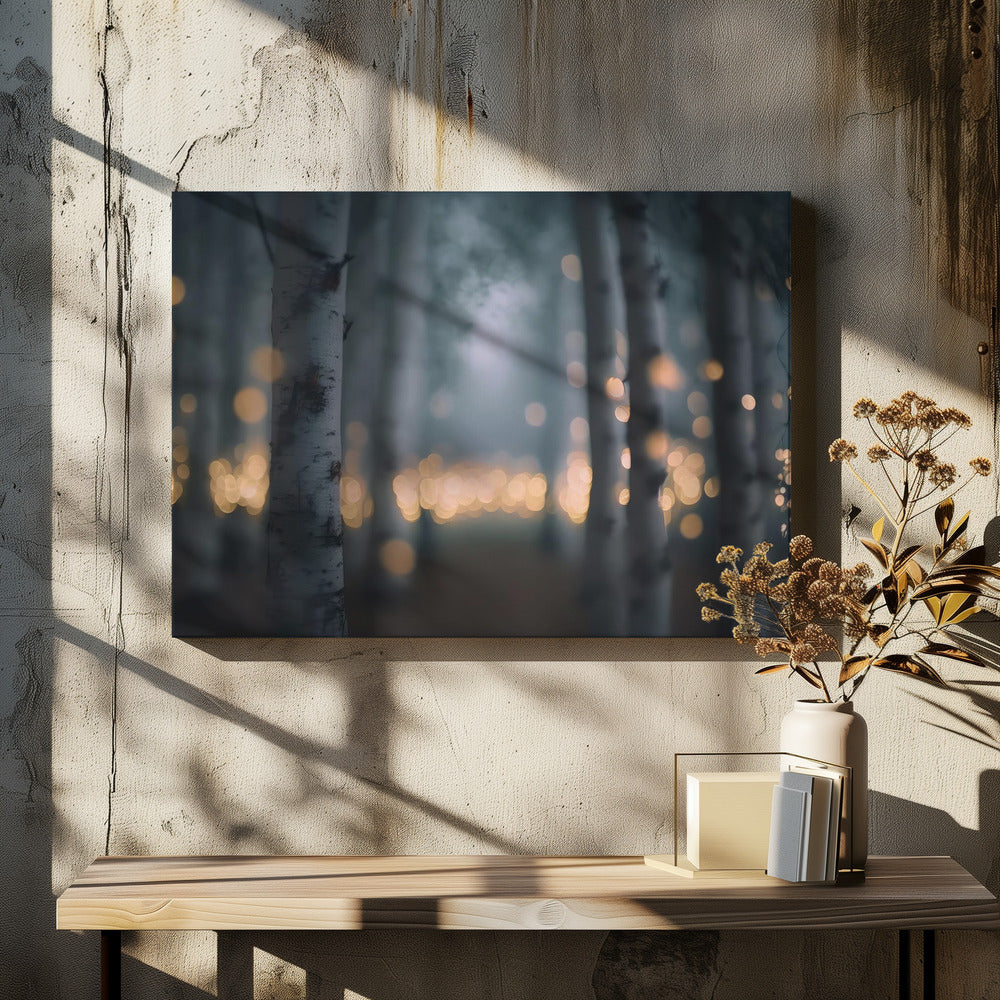 Enchanted Glow Forest | Canvas