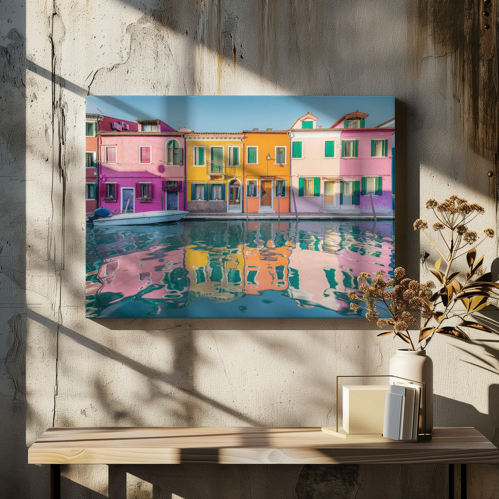 Colored Burano | Canvas