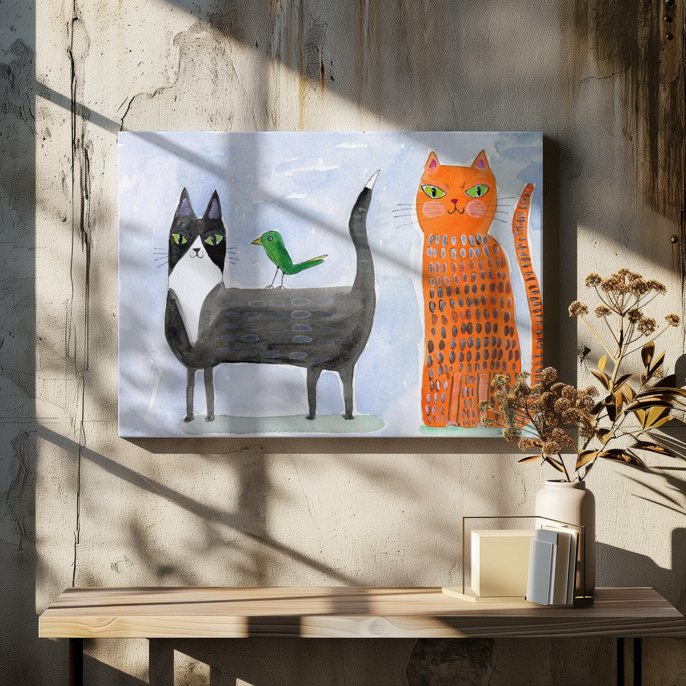 Unusual Friends | Canvas