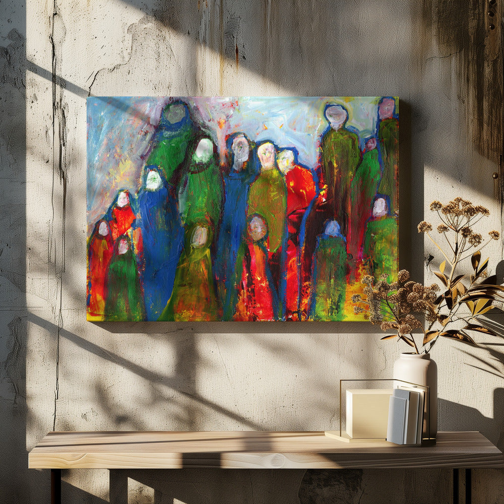 The gathering | Canvas