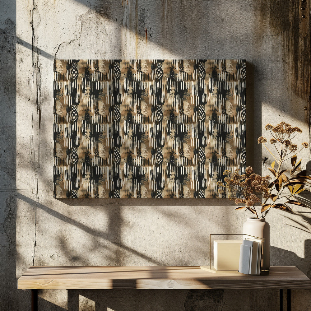 Rhythmic Earth Tones | Canvas