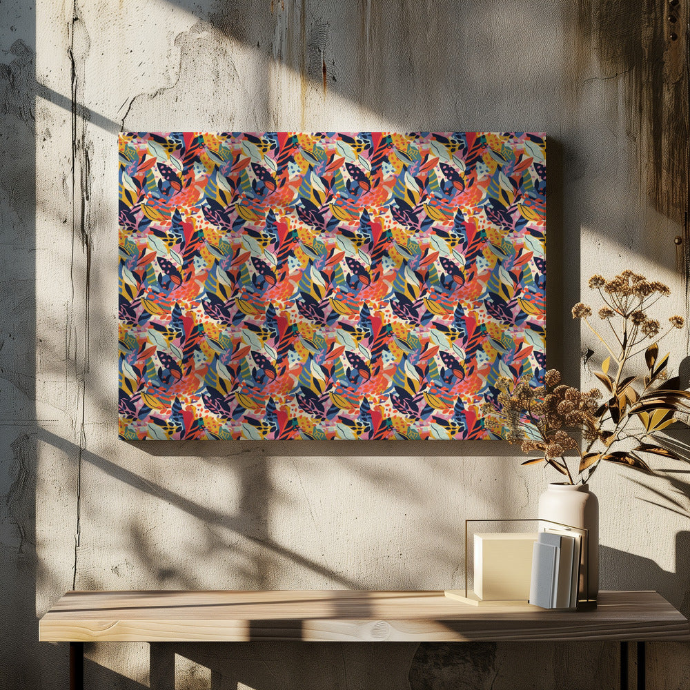 Vivid Jungle Tapestry | Canvas