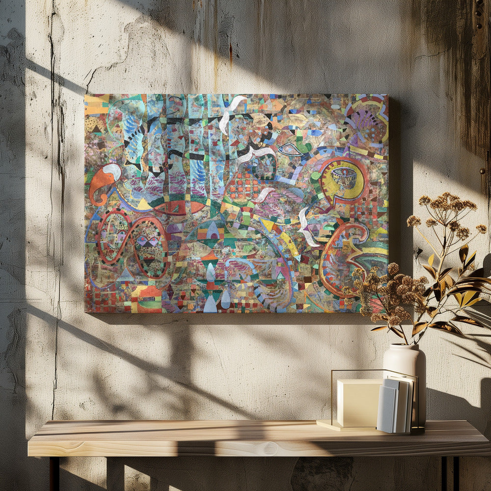 Flying towards Eternity | Canvas