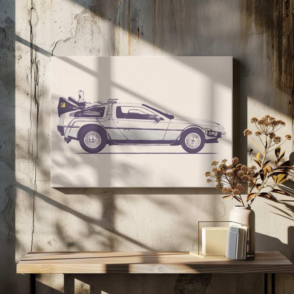 Delorean | Canvas