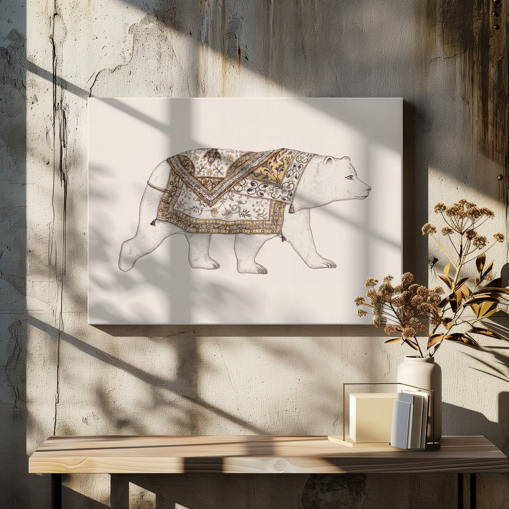 Ours Blanc | Canvas