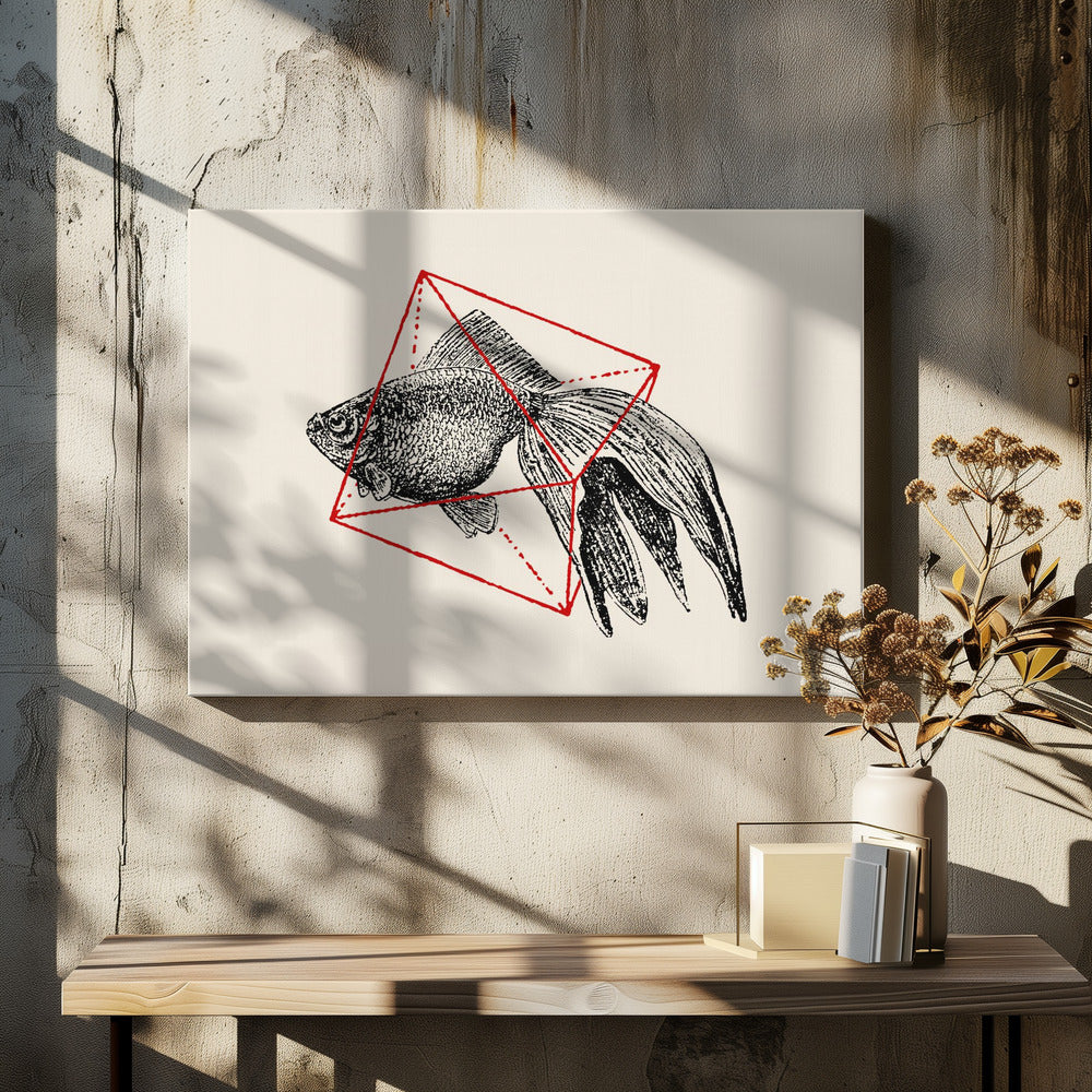 Fish In Geometrics Nº3 | Canvas