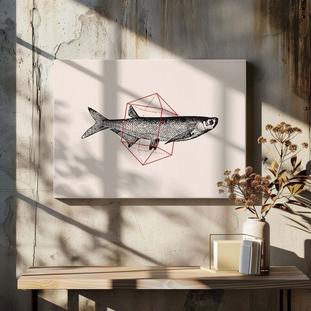Fish In Geometrics Nº2 | Canvas