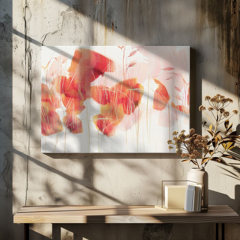 Modern poppies | Canvas