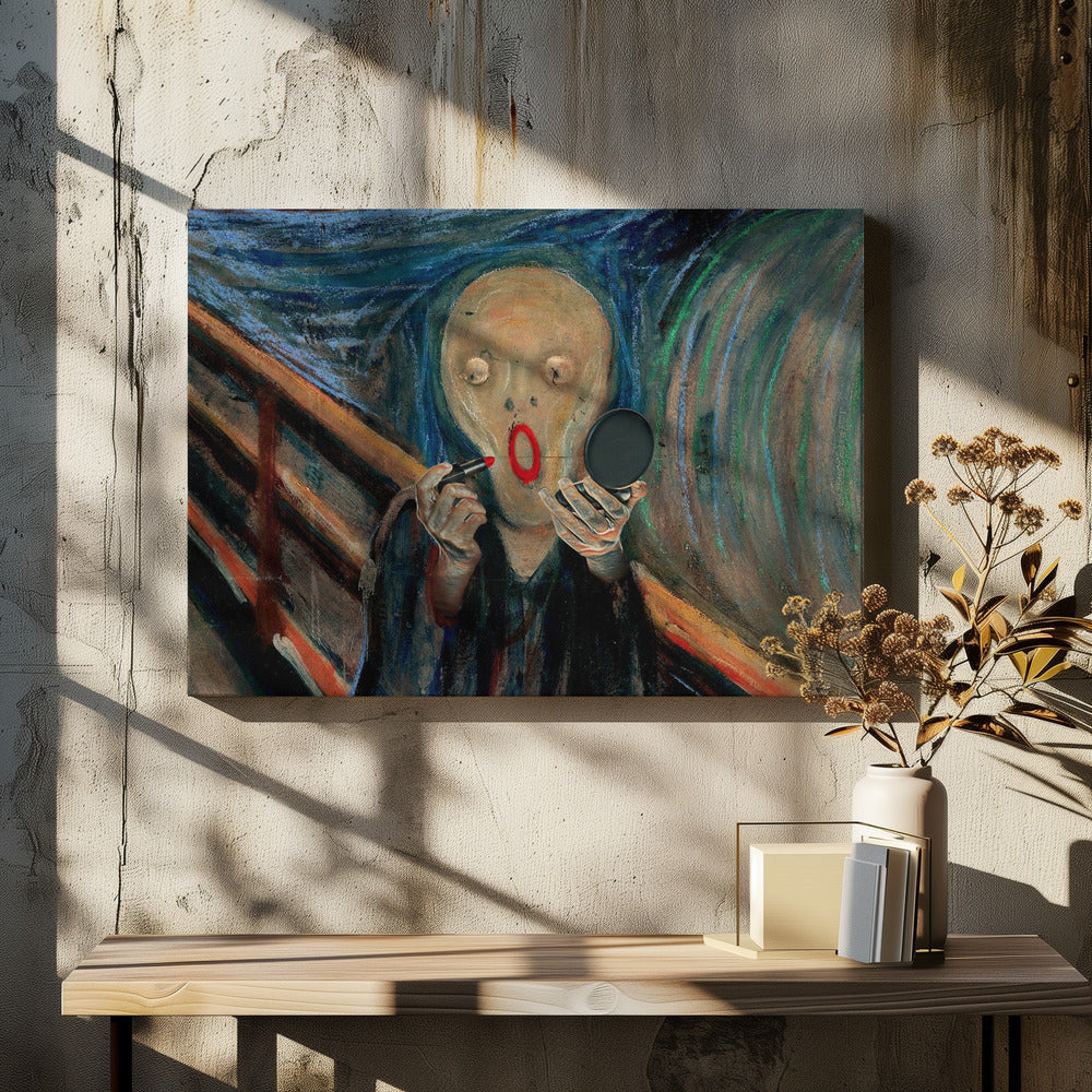 Screaming Make Up | Canvas