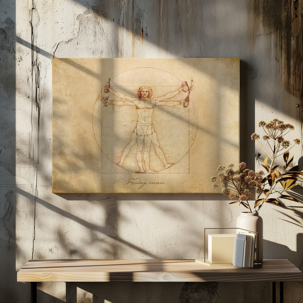 Friday Man | Canvas