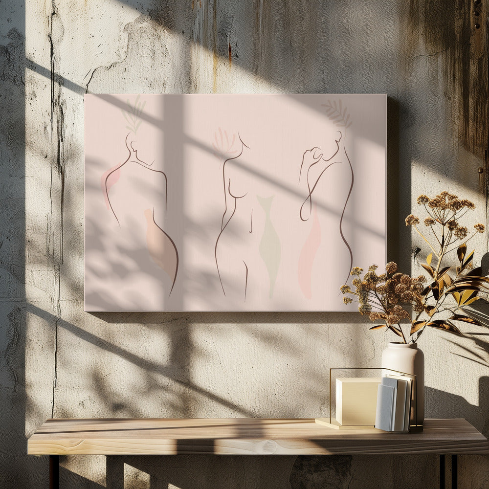 Graceful Silhouettes | Canvas