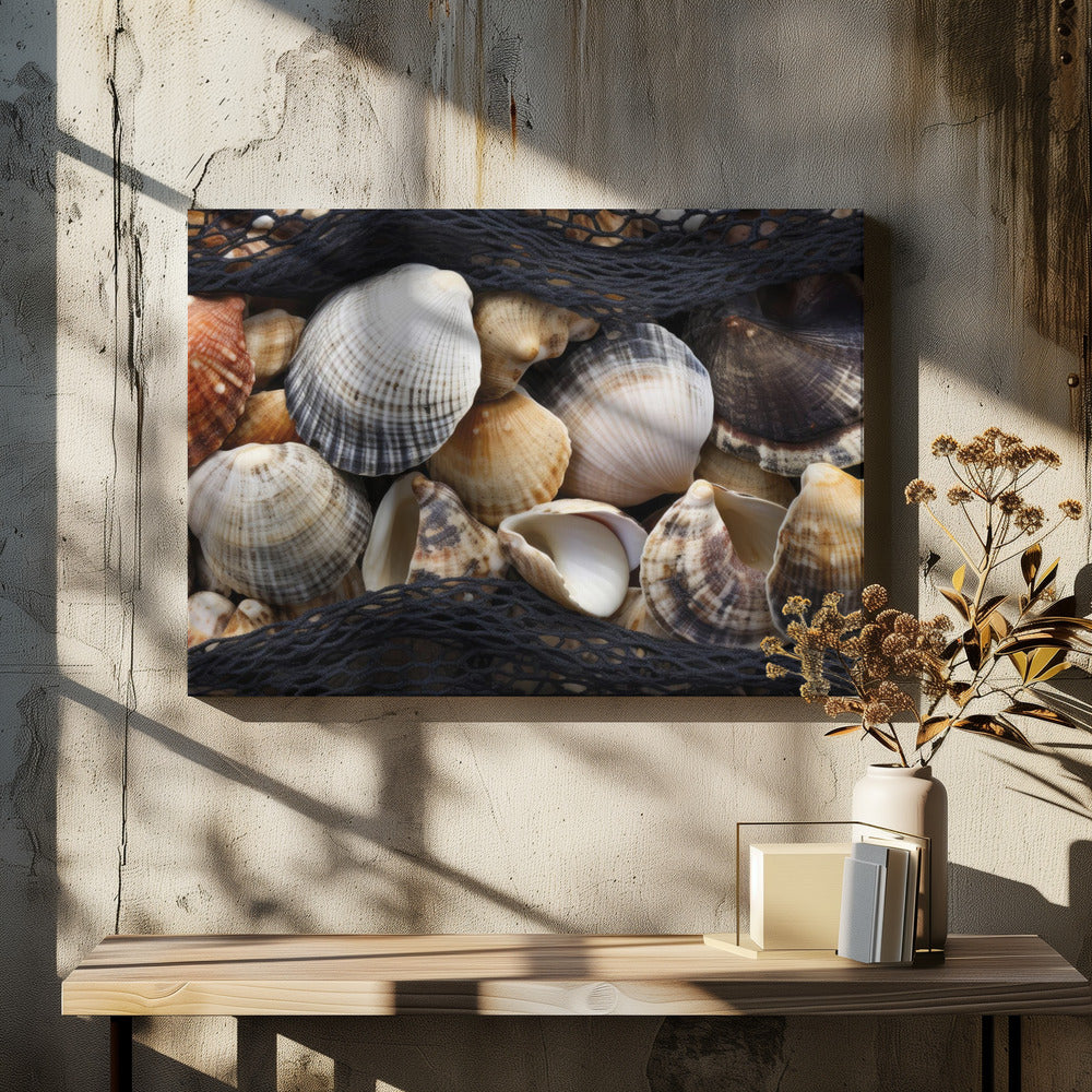 Seashell Tapestry | Canvas