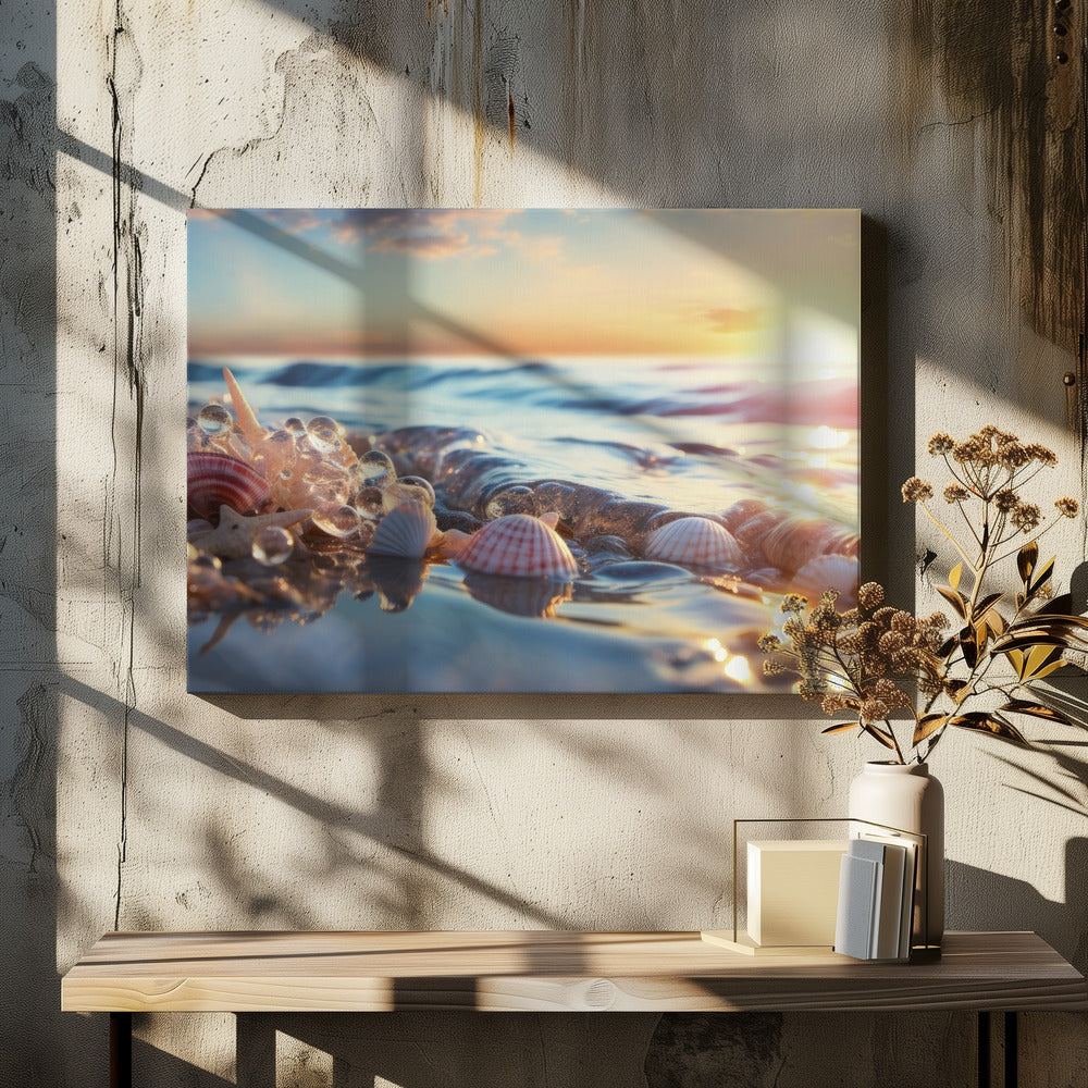 Seashell Serenity | Canvas