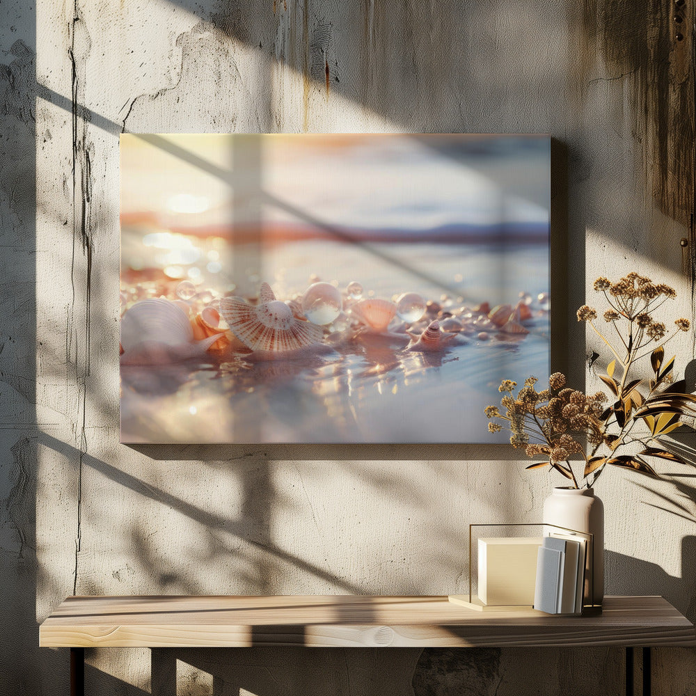 Seashell Serenity | Canvas