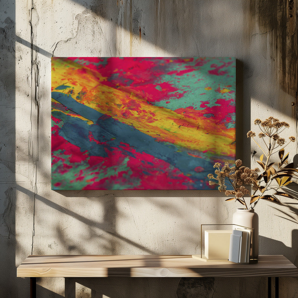 colored paints | Canvas