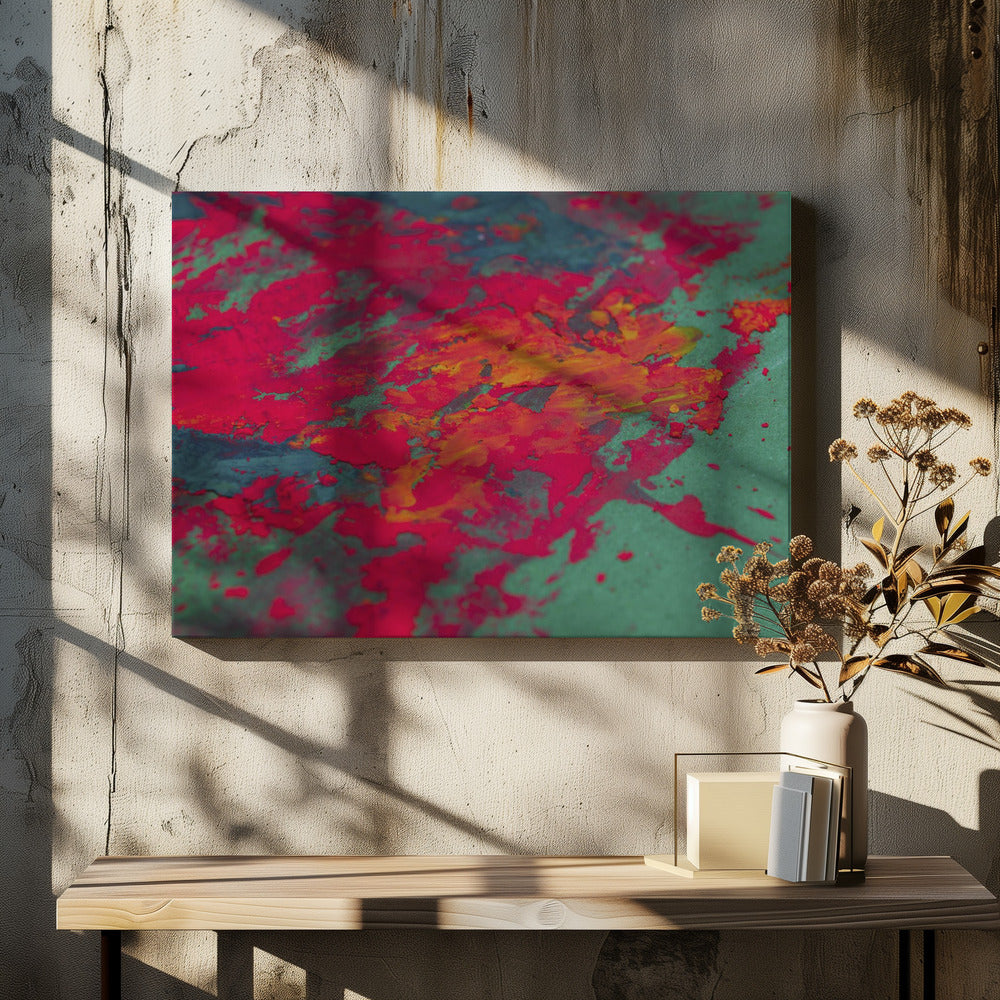 colored paints | Canvas