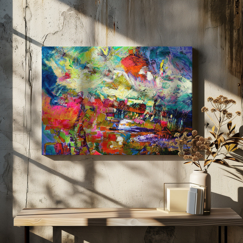 Expressionist  Abstract | Canvas