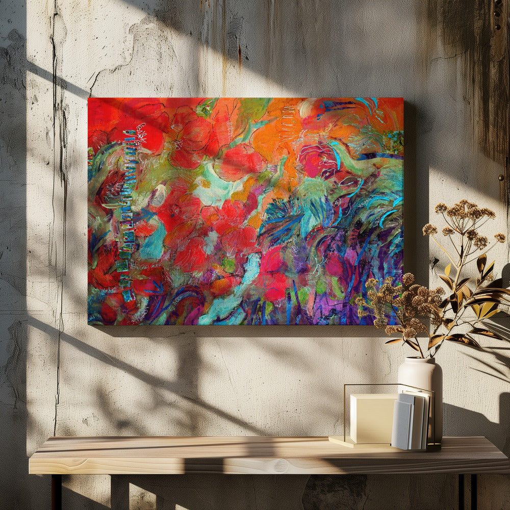 Burst of Blooming Light | Canvas