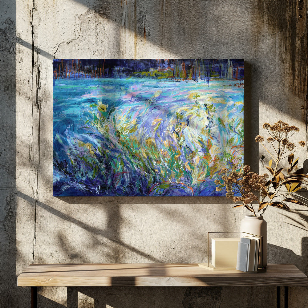 Brilliant Bloom Scape | Canvas