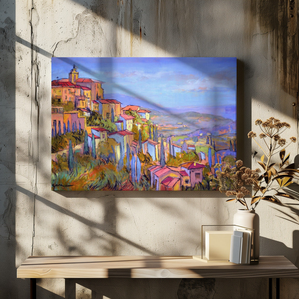 Hilltop Serenity | Canvas