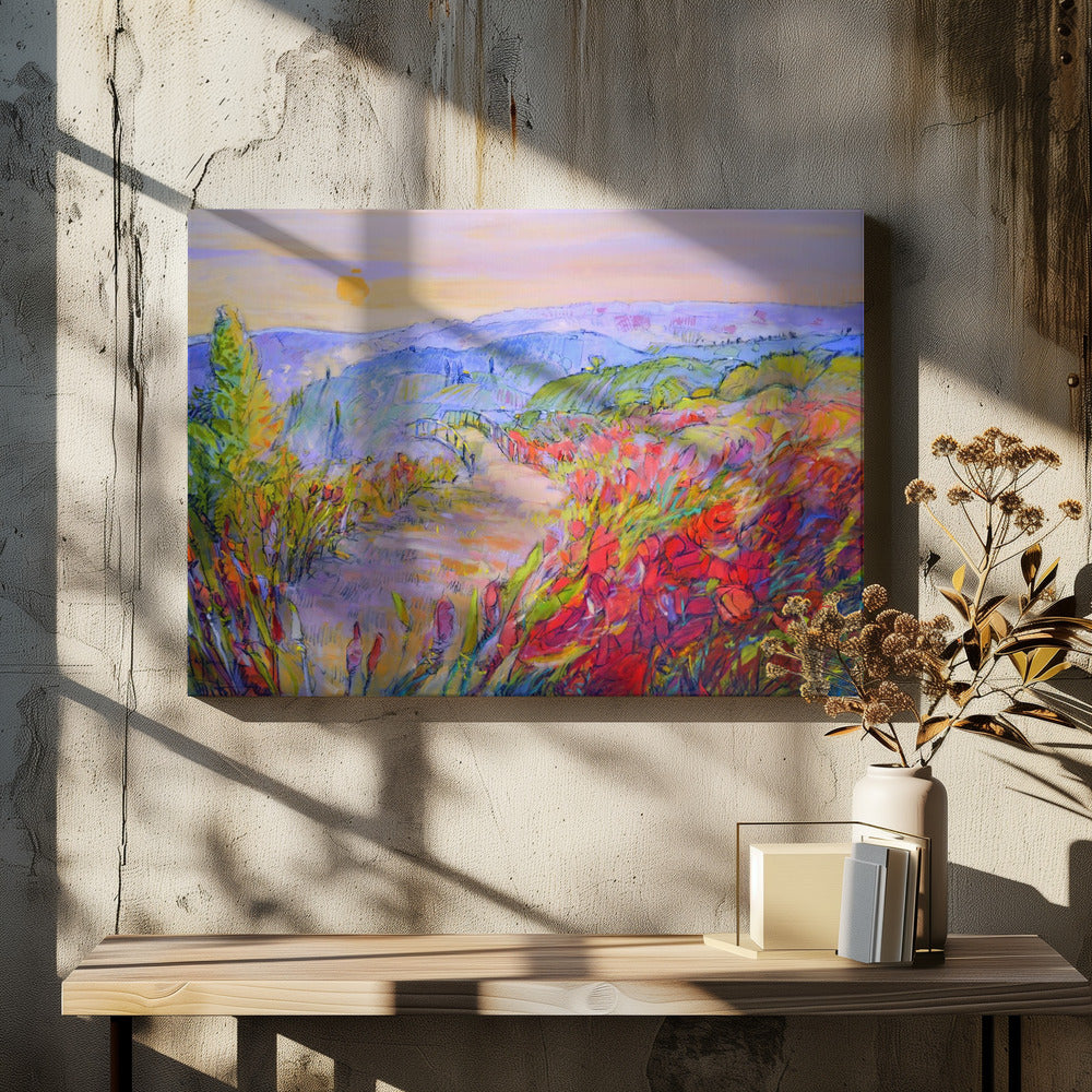 Sunlit Pathway | Canvas