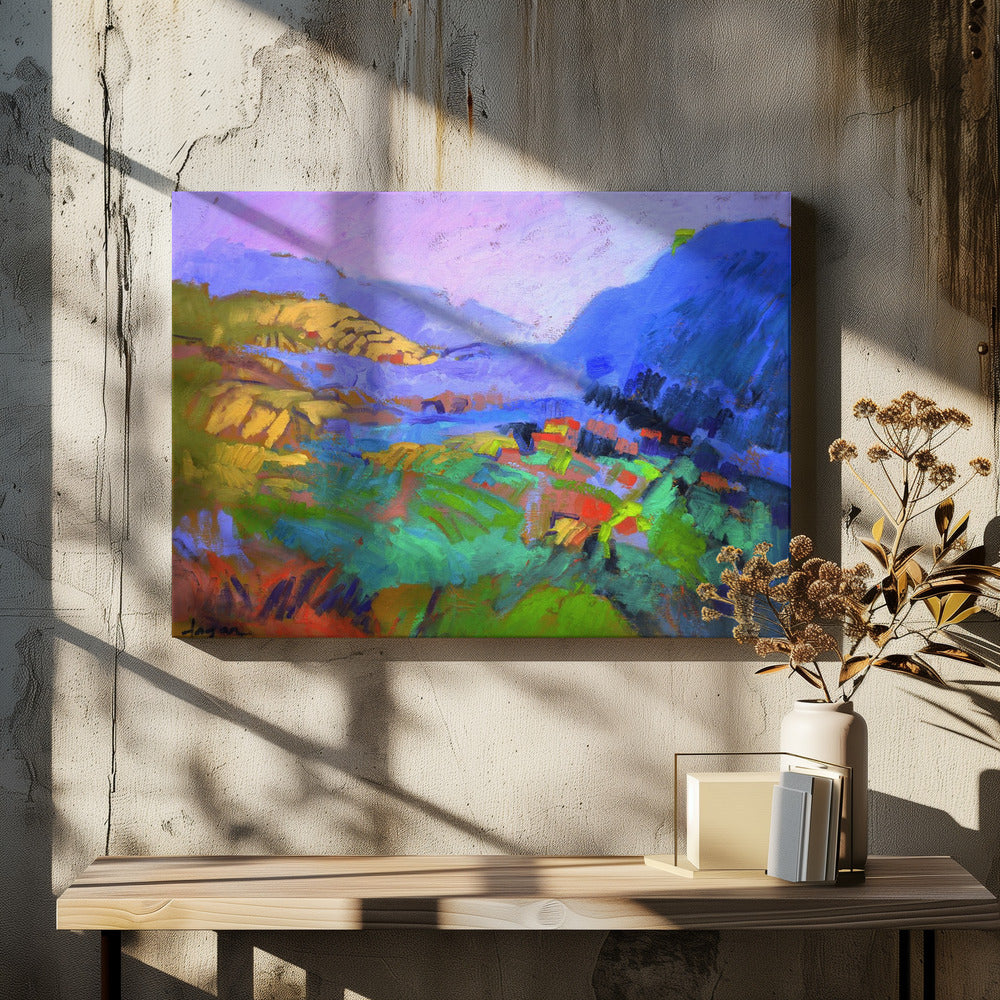 Vibrant Valley Dream | Canvas