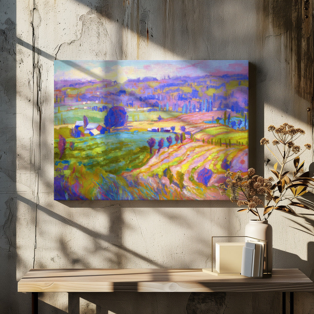 Vibrant Countryside | Canvas