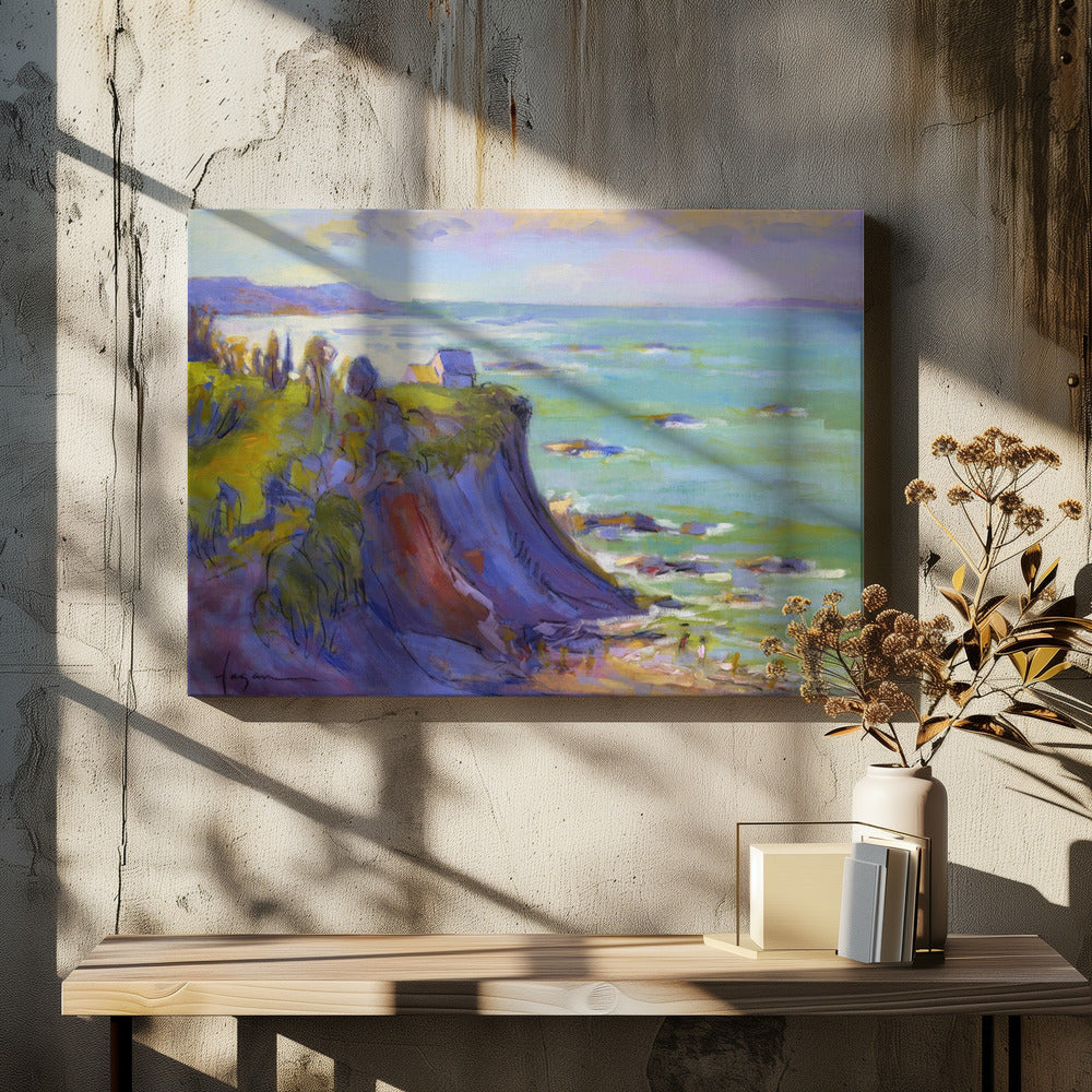 Cliffside Serenity | Canvas