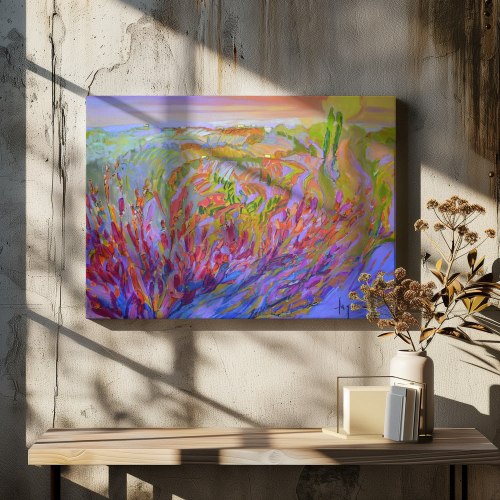 Vivid Colors And Delicate Petals | Canvas