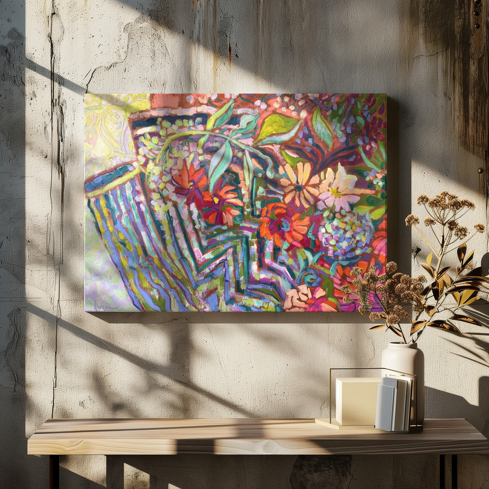 Meandering Garden Path | Canvas