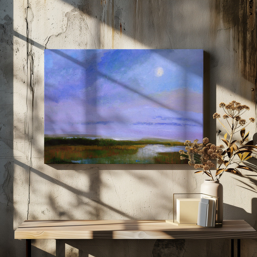 Moonscape Reflections | Canvas