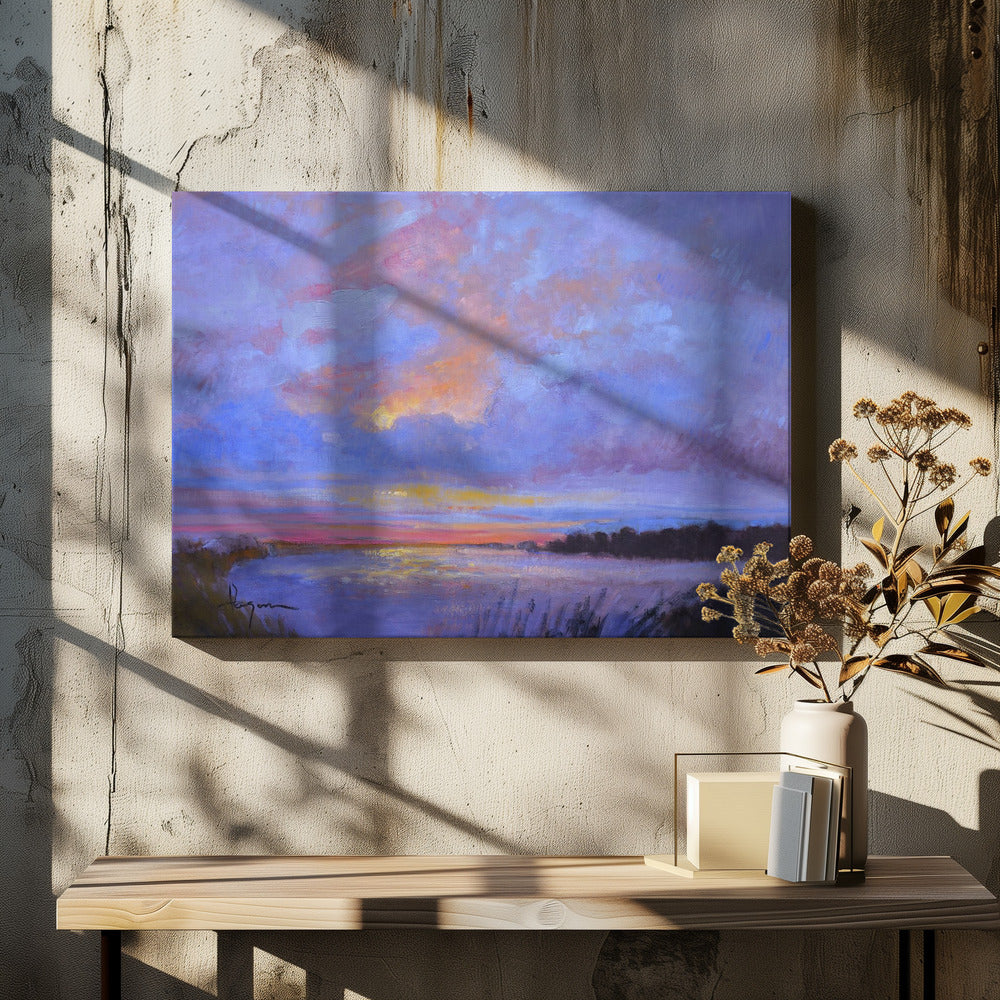 Ethereal Dusk Sky | Canvas