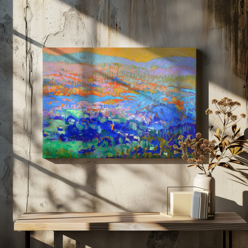 Chromatic Horizon | Canvas
