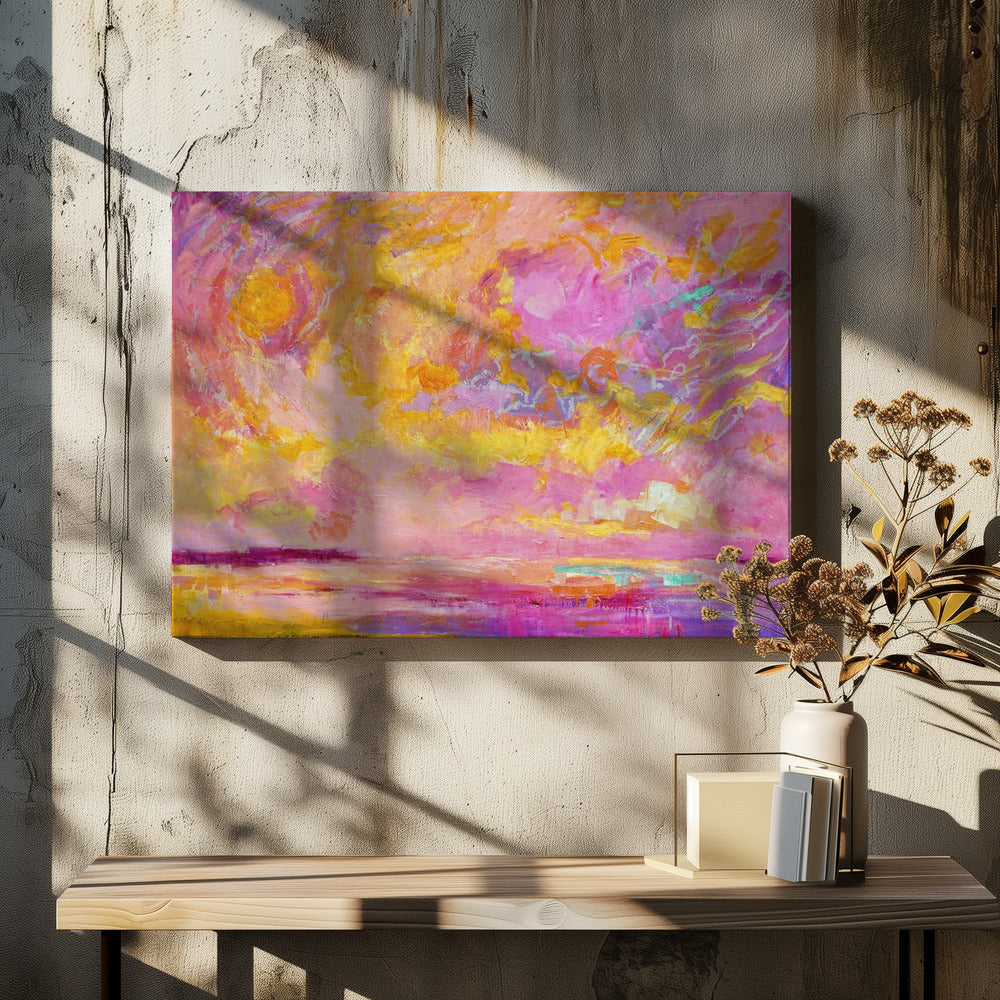 Radiant Sunset Dream | Canvas