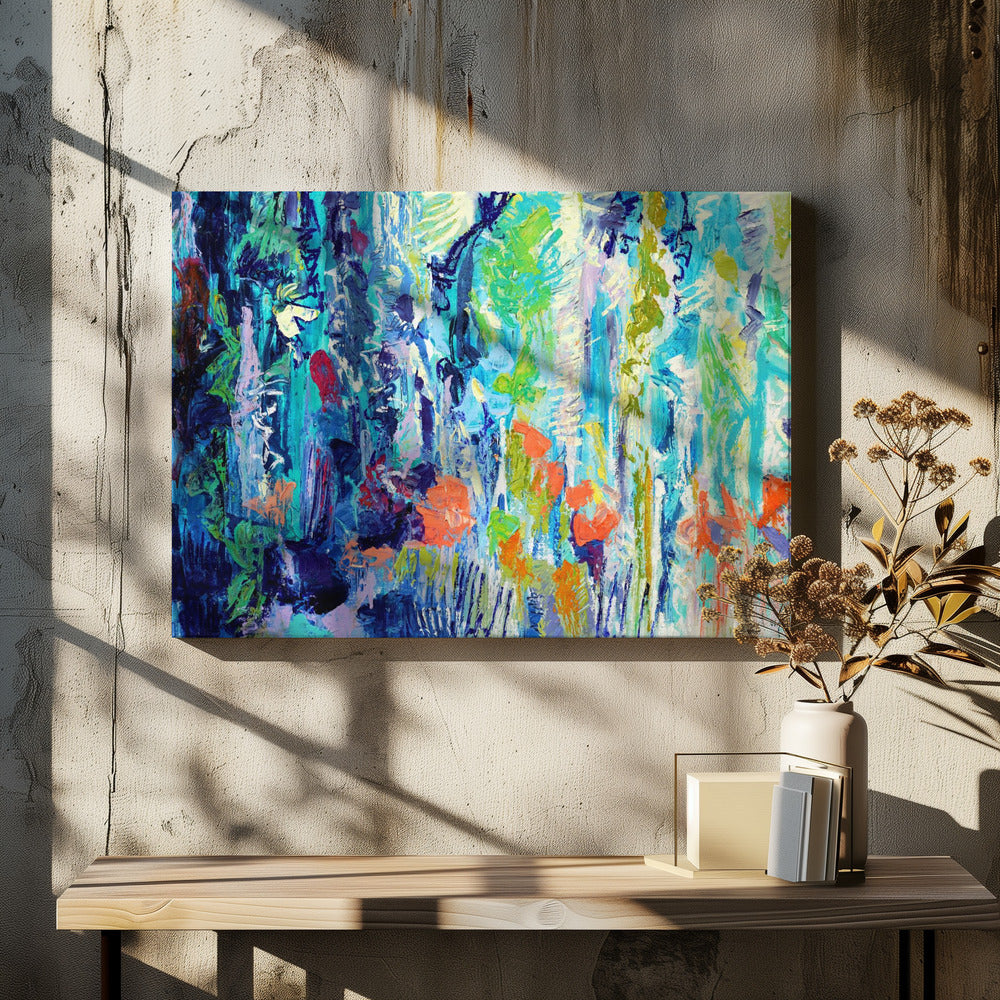 Brilliant Bloom Scape | Canvas
