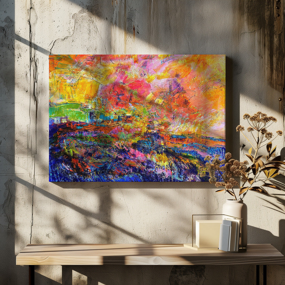 Floral Brilliance Unveiled | Canvas