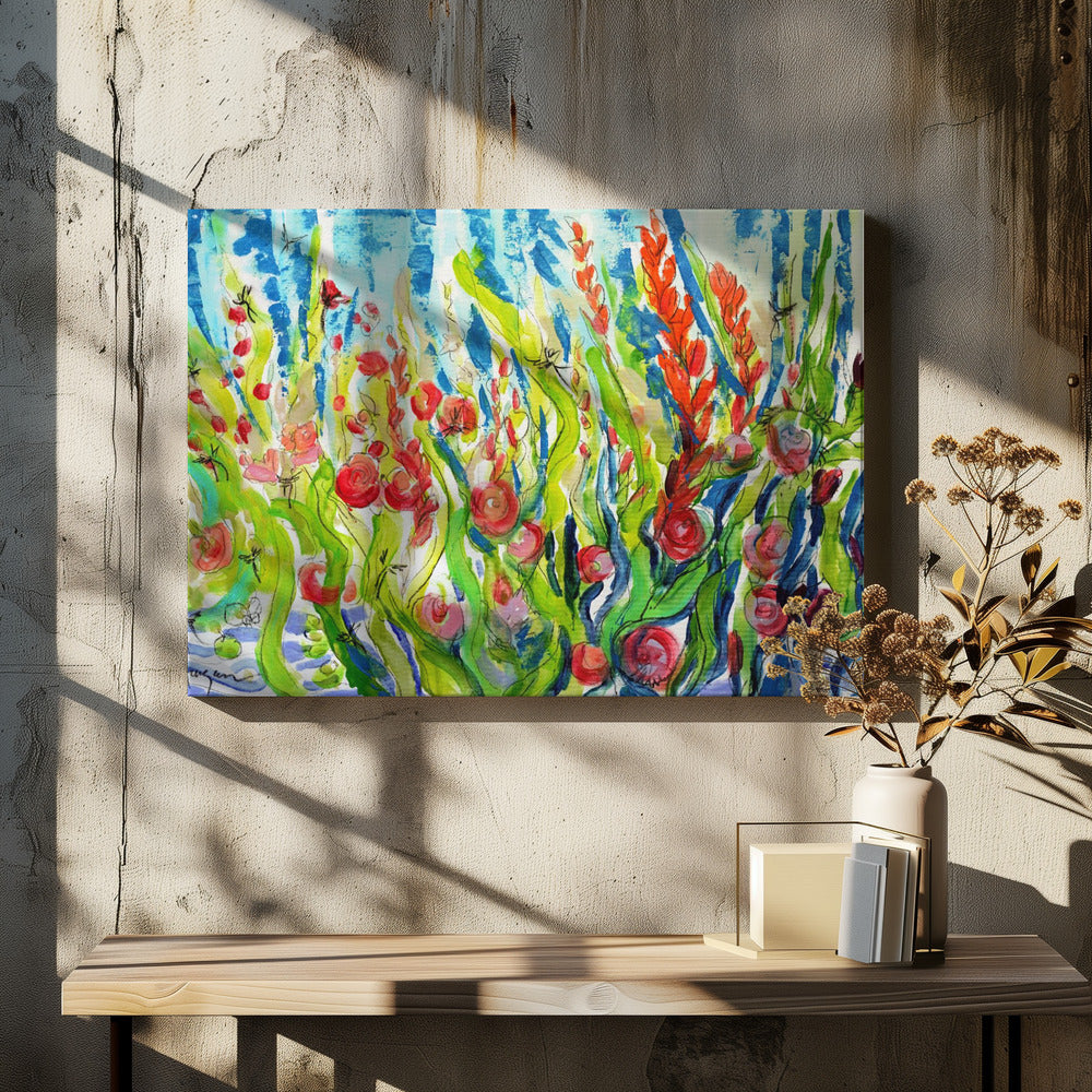 Blooming Frenzy | Canvas