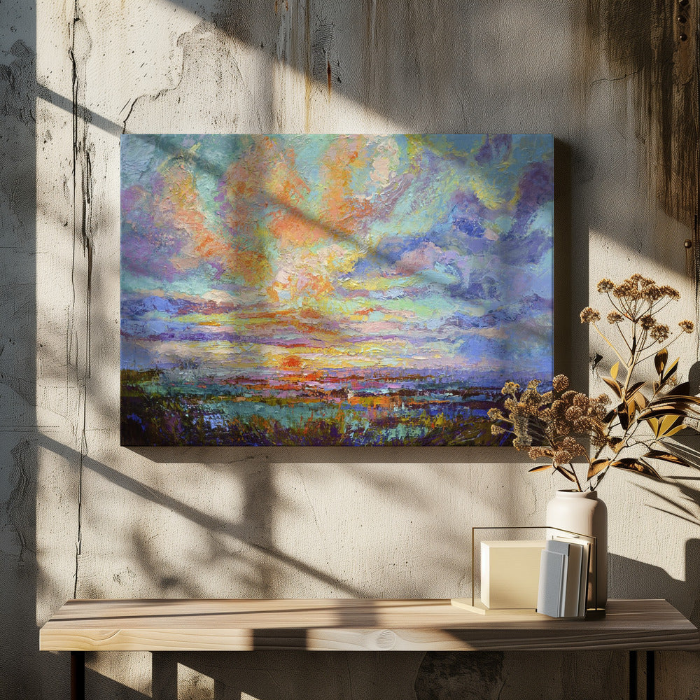 Vivid Petal Whispers | Canvas