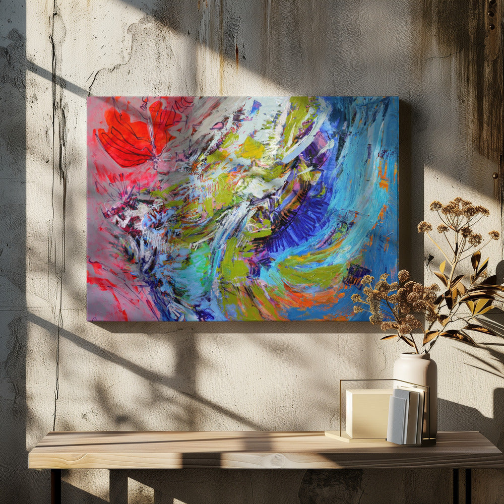 The River Runs Through Her | Canvas