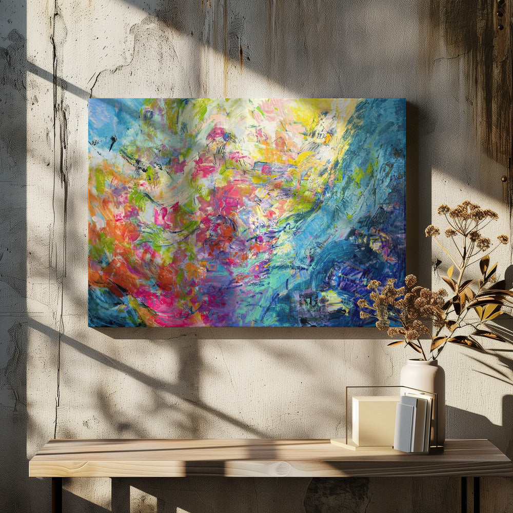 Vivid Colors And Delicate Petals | Canvas