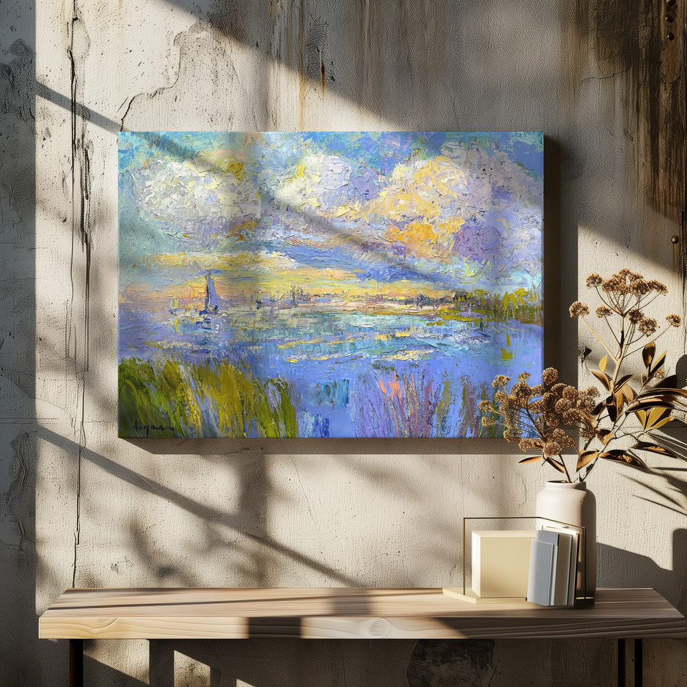 Dreamy Coastal Skies | Canvas