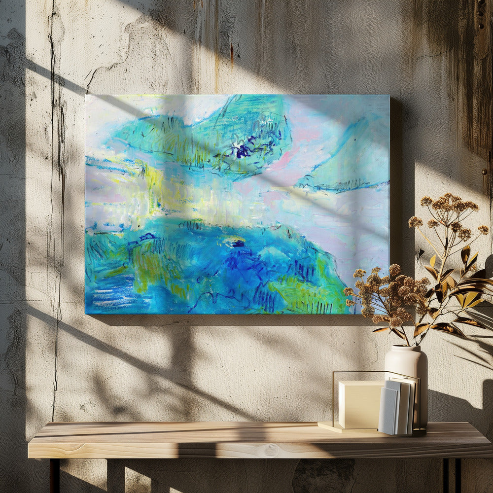 Azure Serenity | Canvas