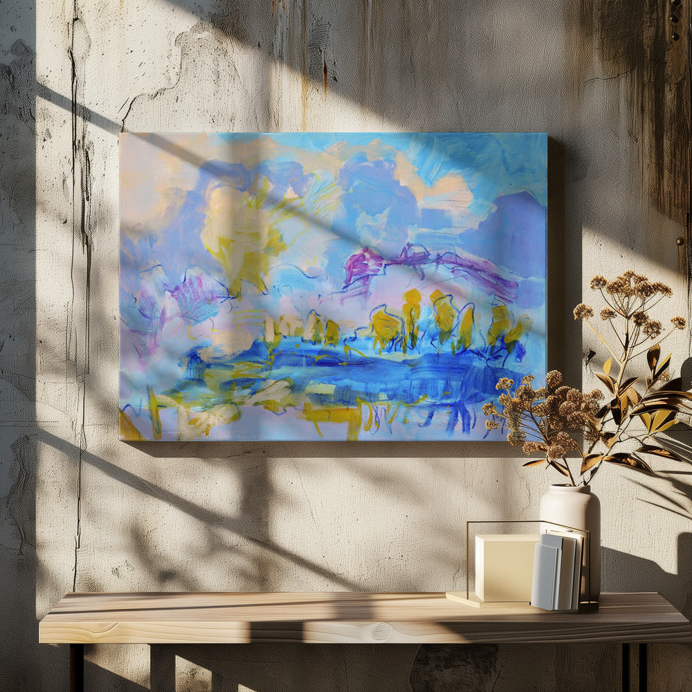 Dreamy Pastel Landscape | Canvas