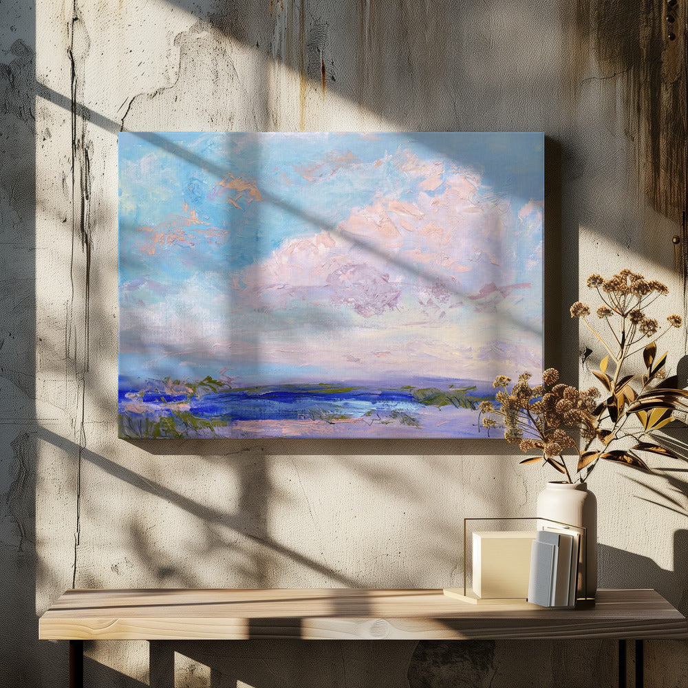 Dreamy Sky Over Sea | Canvas