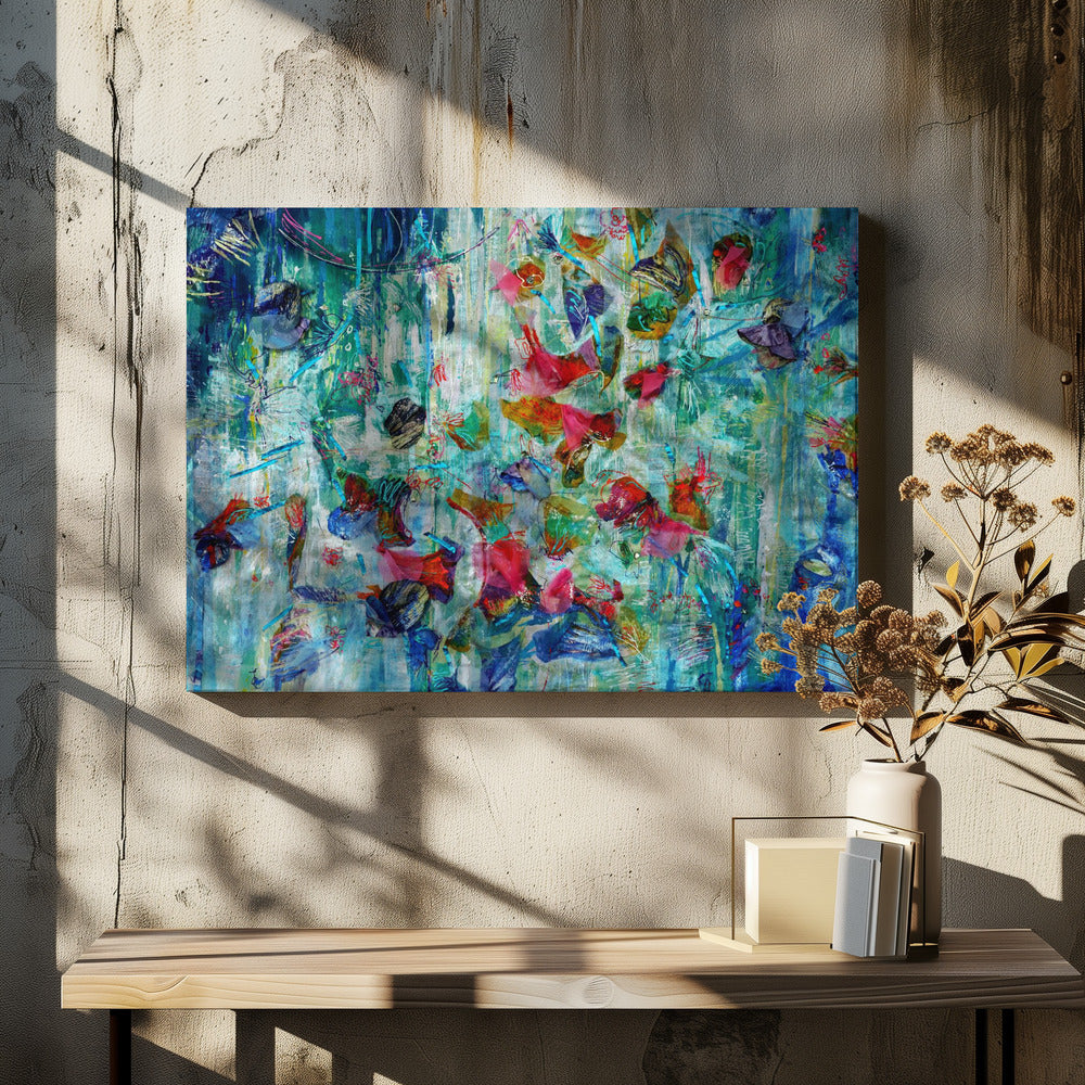 Blooming Shimmer: Sparkle in the Light | Canvas