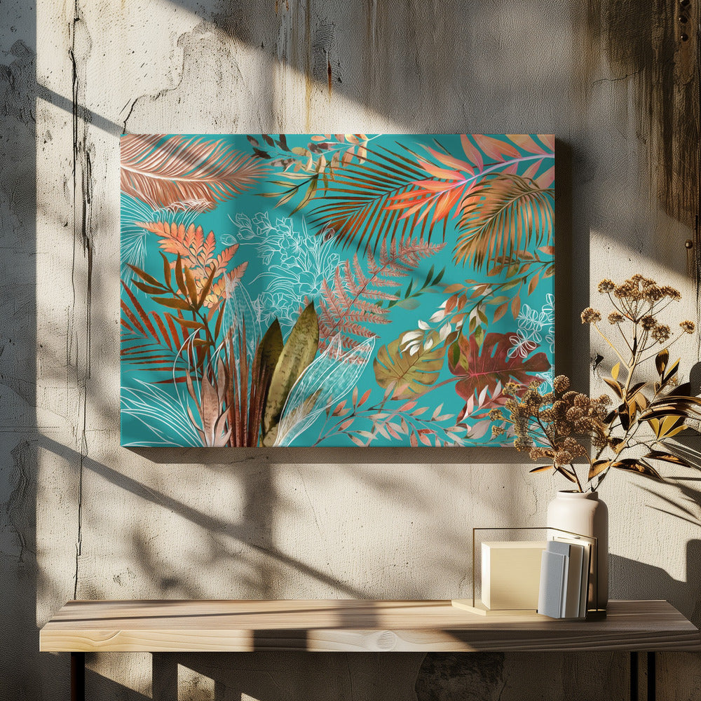 Tropical Foliage 08 | Canvas