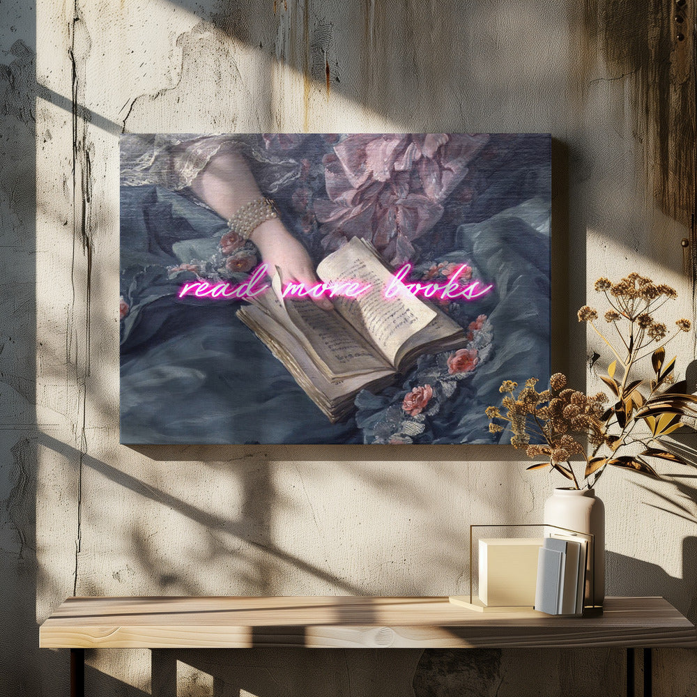 Readmoreneon Ratioiso | Canvas