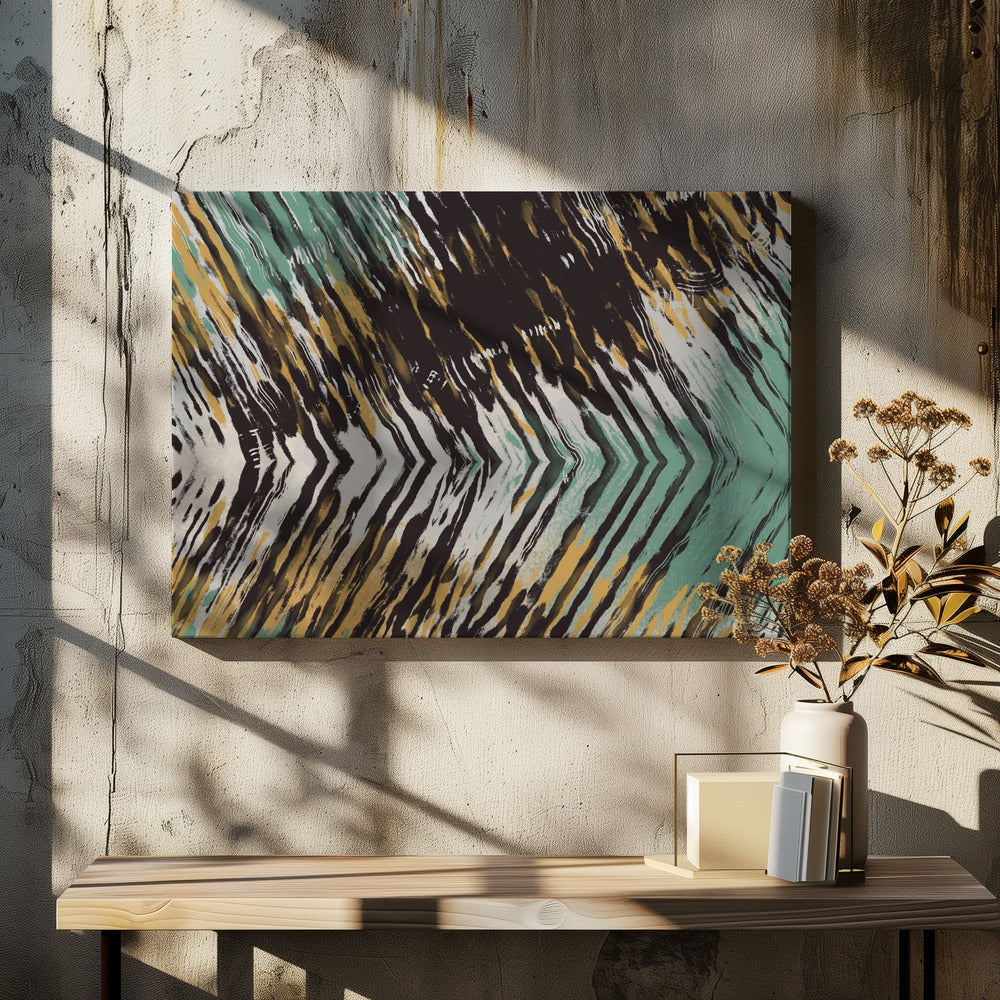 Zigzag Whirlwind | Canvas