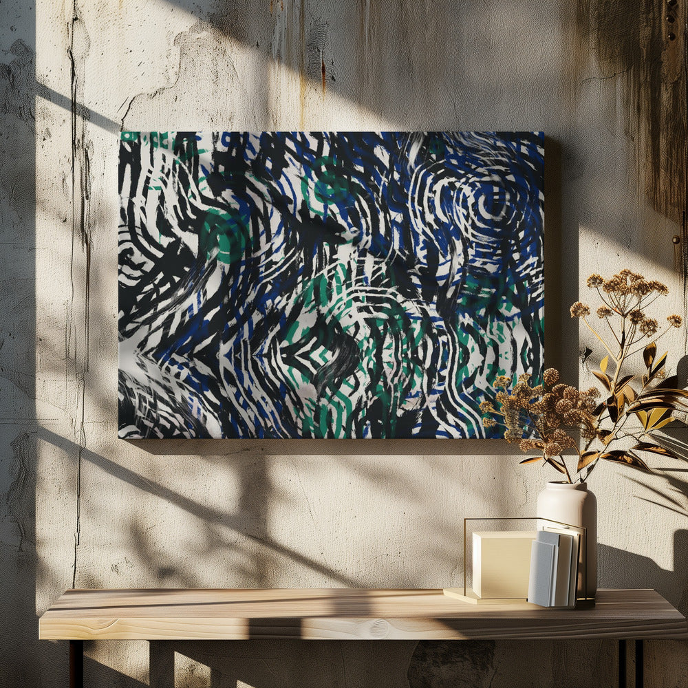 Swirling Maze | Canvas